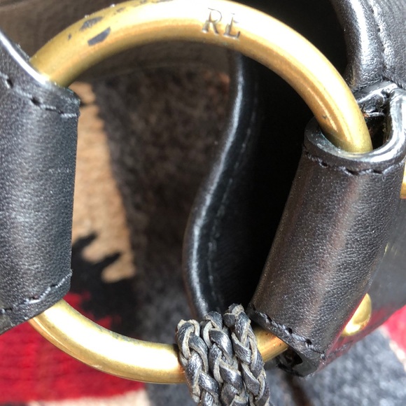 Ralph Lauren Collection 🌟2❌ HP🌟 Native American Navajo print handbag - Picture 9 of 16